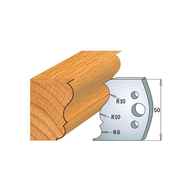 foto del prodotto cmt 690.506 coppia coltelli sp 50x4mm