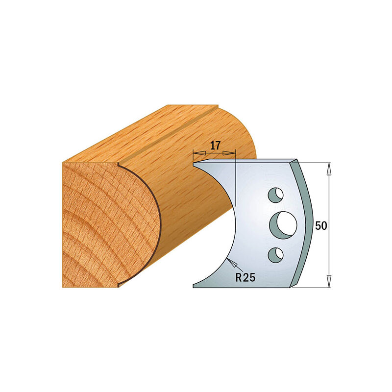 foto del prodotto cmt 690.546 coppia coltelli sp 50x4mm r25