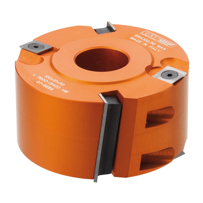 foto del prodotto cmt 694.100.19 testa portacoltelli x incastri hw z2 4d 100x50x19.05 all 