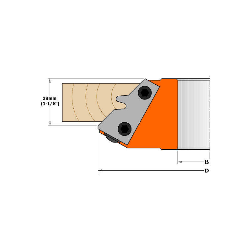 foto del prodotto cmt 695.011.01 coppia coltelli per incastri hw 45 43x23x2