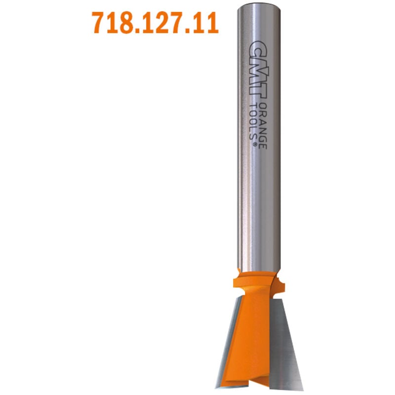 immagine 0 del prodotto cmt 718.060.11 fresa per unione a coda di rondine, arancione grigio