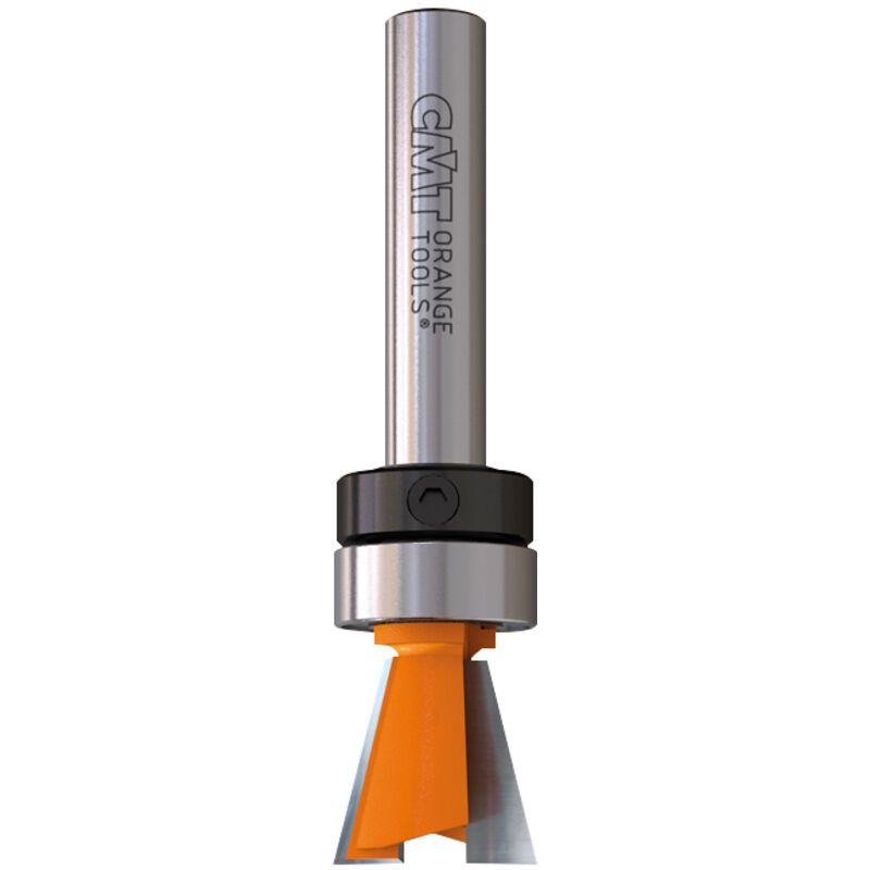 foto del prodotto cmt 718.127.11b fresa per unione a coda di rondine, arancione grigio
