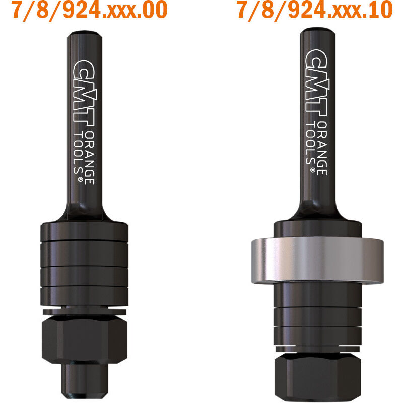 foto del prodotto cmt - 724.060.10 - albero portafrese m8 s 6 c cuscinetto 22mm