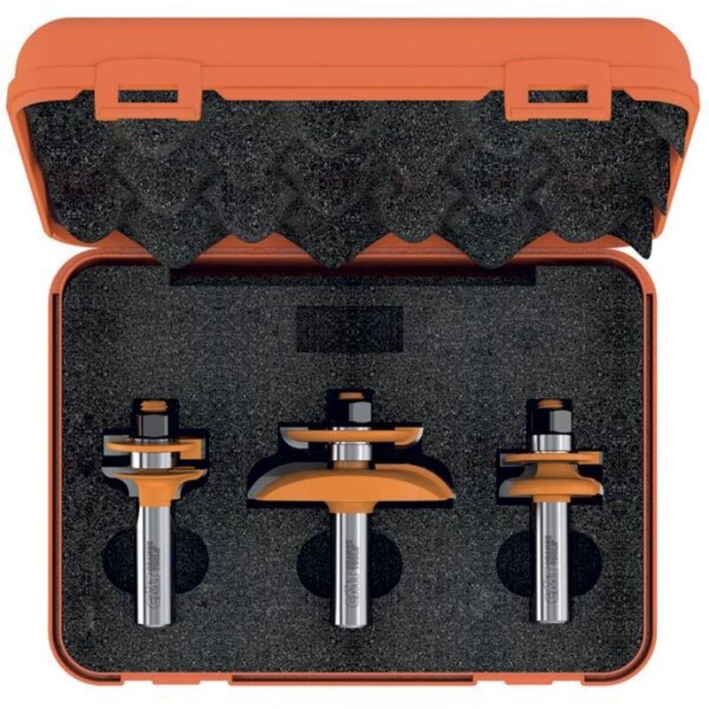 foto del prodotto cmt 800.522.11 set 3 frese profilate x antine dis.b hw s 12.7 d 63.5 dx