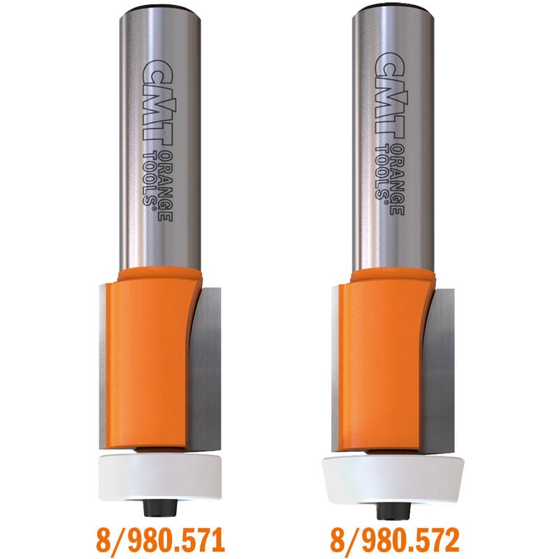 foto del prodotto cmt 880.572.11 fresa x rifilare c cusc.10 hw s 12.7 d 19 22x25.4x78 dx