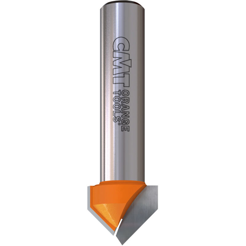 foto del prodotto cmt 915.127.11 fresa per intagli a v 90 in hw, grigio arancio