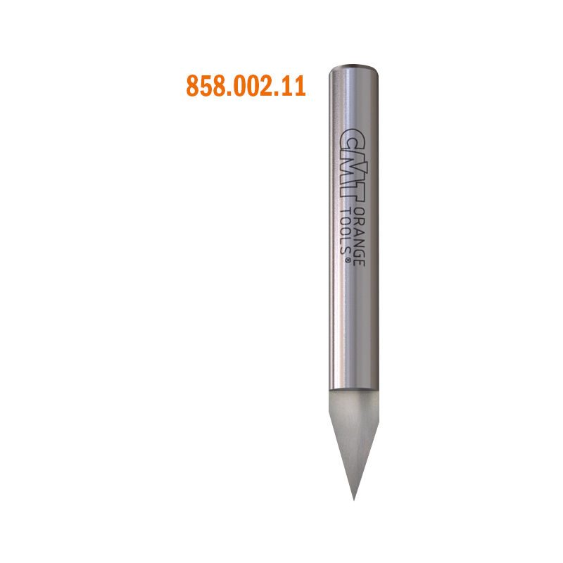 foto del prodotto cmt 958.003.11 fresa x lettere 60 gr. hw z2 s 8 d 12.7x10x50.8 dx