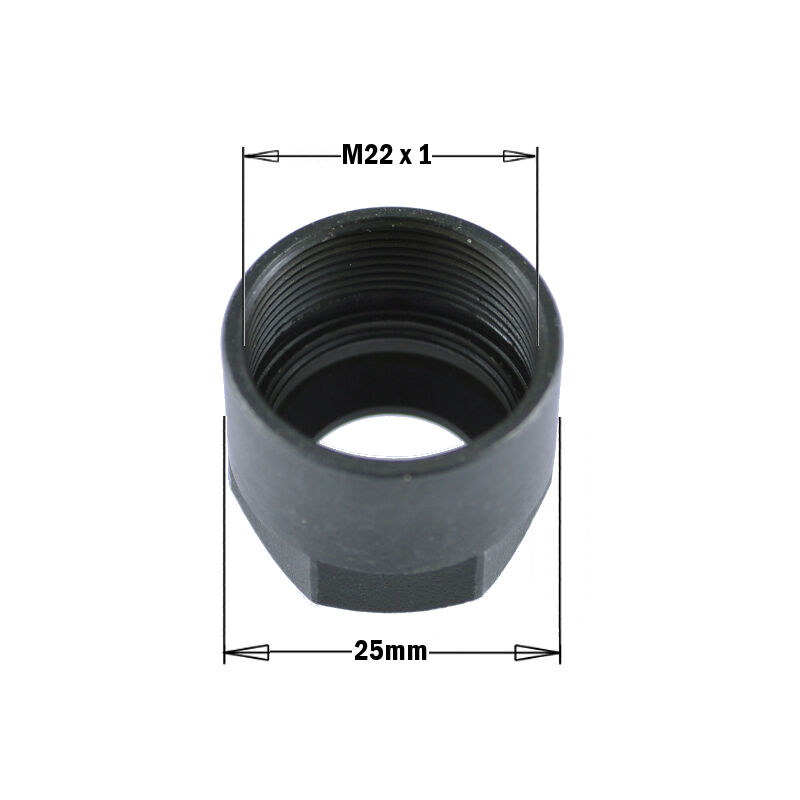 foto del prodotto cmt 992.100.01 ghiera serraggio pinza elastica fresatrice 1e 2e 