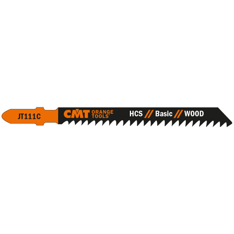 foto del prodotto cmt jt111c 5 5 lame seghetto x legno hcs 100x3x8tpi diritto grezzo 