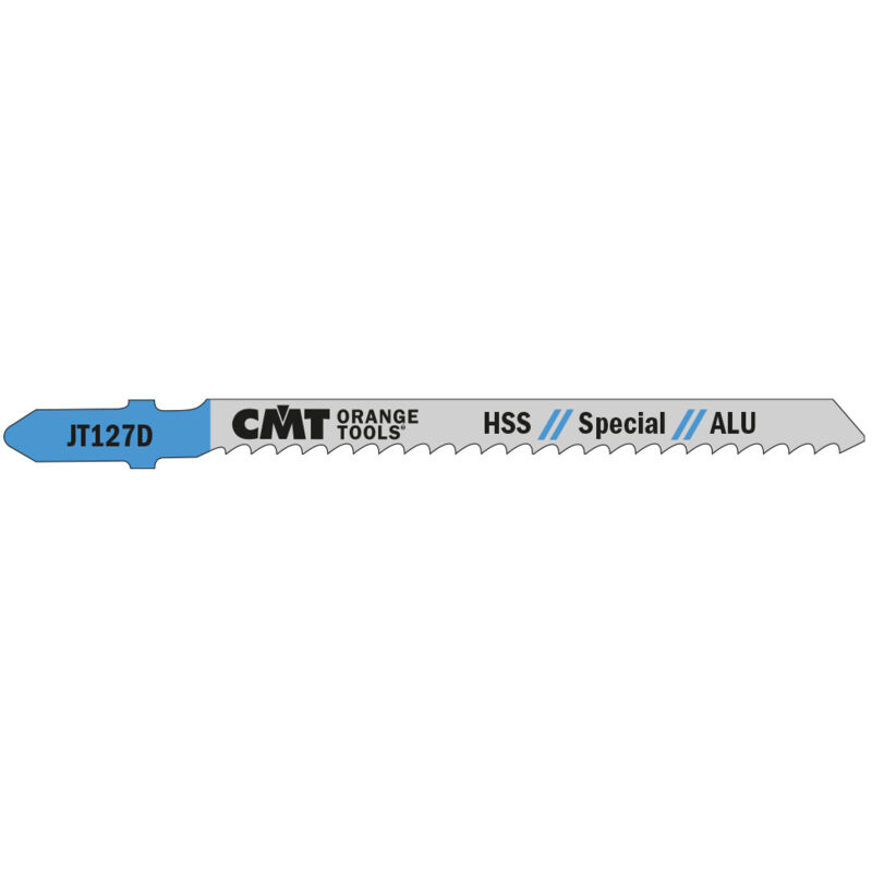 foto del prodotto cmt jt127d 5 5 lame seghetto x alluminio hss 100x3x8tpi diritto fine 