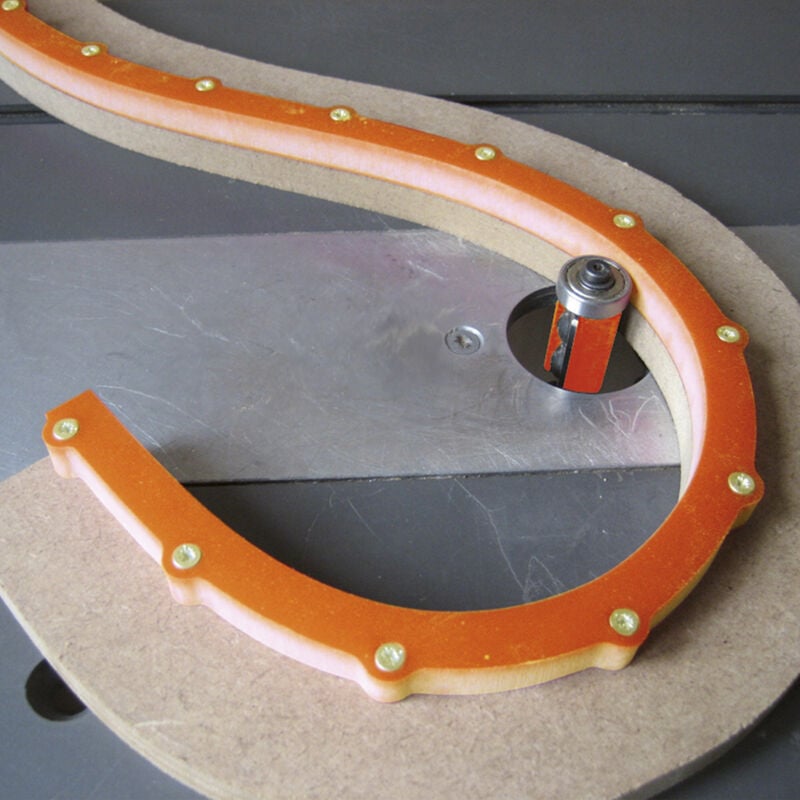 foto del prodotto cmt tmp 1200 dima flessibile arancio da 12x12x1200mm x fresatura sagomata