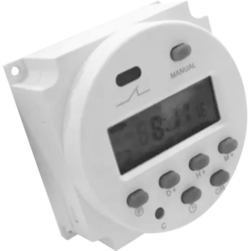 foto del prodotto cn101a dc12v 4 linee timer digitale microcomputer interruttore di controllo del tempo display lcd