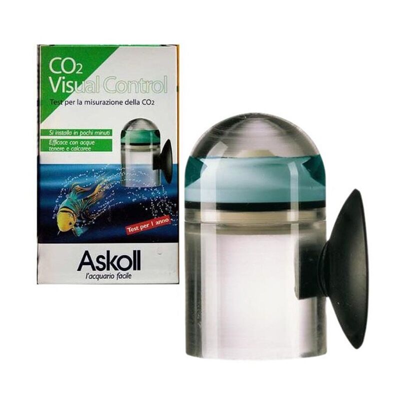 foto del prodotto co2 visual control test per la misurazione dell anidride carbonica askoll