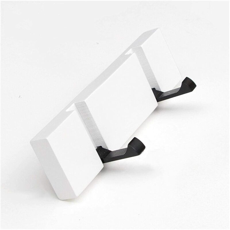 foto del prodotto coat racks wall coat rack wall hooks for clothes bamboo single hook foldable clothes hook behind the door creative wall decoration coat rack hooks
