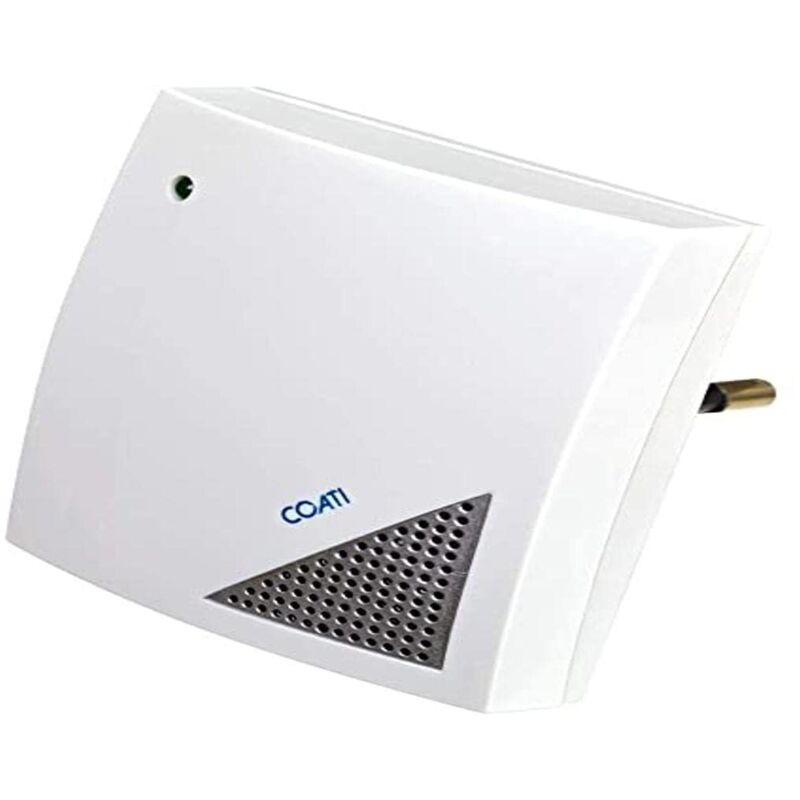 foto del prodotto coati repellente zanzare bianco ad ultrasuoni copertura 25 m in210201