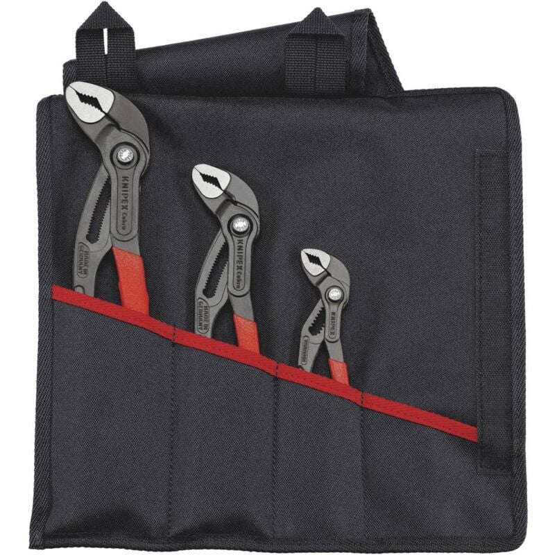 foto del prodotto cobra set 00 19 55 s9 kit pinze regolabili per tubi e dadi 330 mm knipex