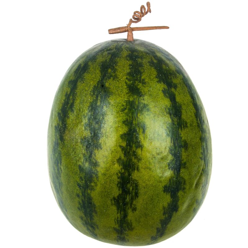 foto del prodotto cocomero ovale artificiale larghezza 26 cm