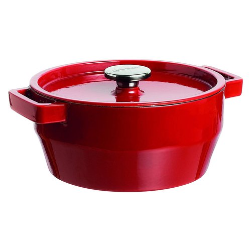 foto del prodotto cocotte pyrex sc5ac24 6241 con coperchio rosso