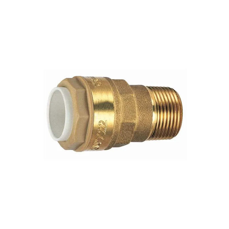 foto del prodotto codital connettore dritto maschio a pressione 15x21 per rame 16mm push fit
