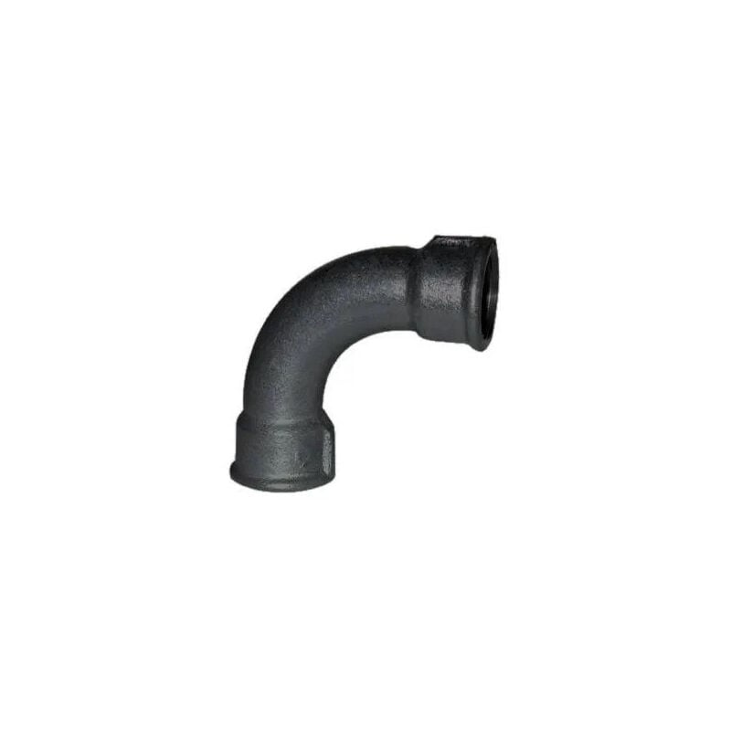 foto del prodotto codital gomito malleabile 90 , 20x27, doppia femmina nera grande raggio