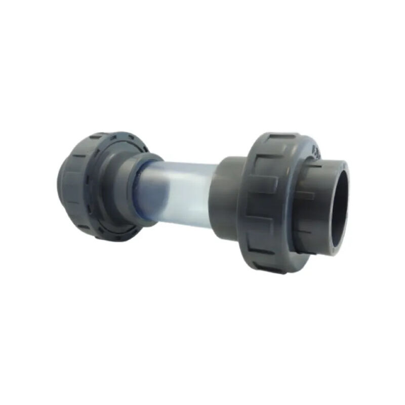 foto del prodotto codital indicatore di flusso per raccordo doppio in pvc femmina 63 mm