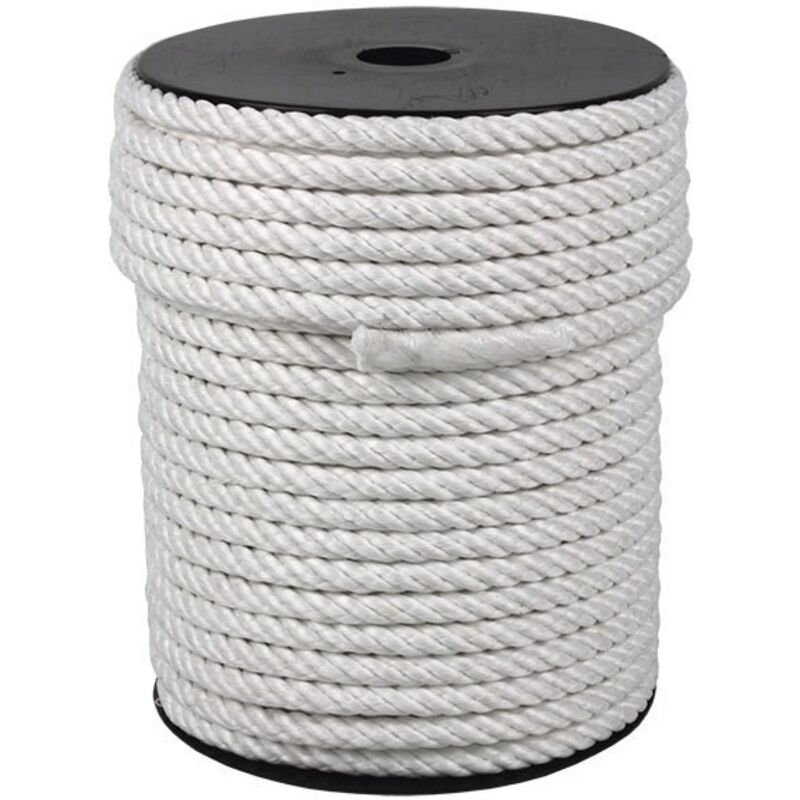 foto del prodotto cofan 08101042a cuerdas de nylon mate de 4 cabos, 8 mm x 50 m