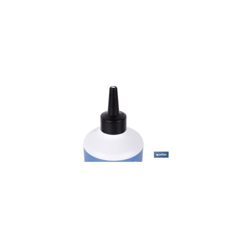 foto del prodotto cofan colla bianca d2, a base acqua e a rapida essiccazione per legno, carta e cartone 500g 