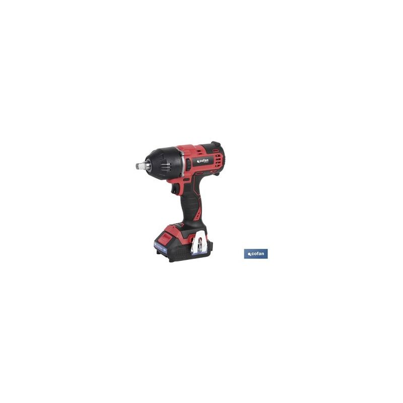 foto del prodotto cofan pistola ad impatto 1 2 batteria 18v