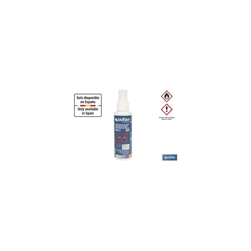 foto del prodotto cofan repellente per insetti sicuro da usare, protezione duratura contro zanzare e zecche 100 ml 