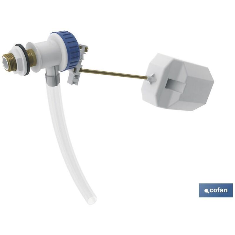 foto del prodotto cofan - rubinetto di alimentazione wc laterale con boa modello dismal