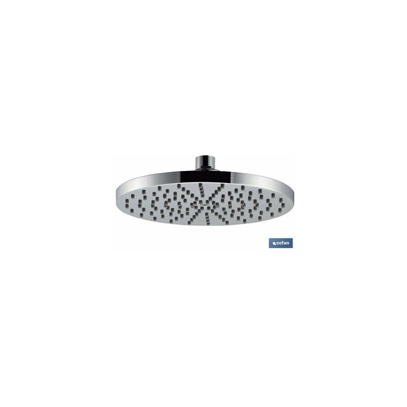 foto del prodotto cofan soffione doccia tondo in ottone 20 cm