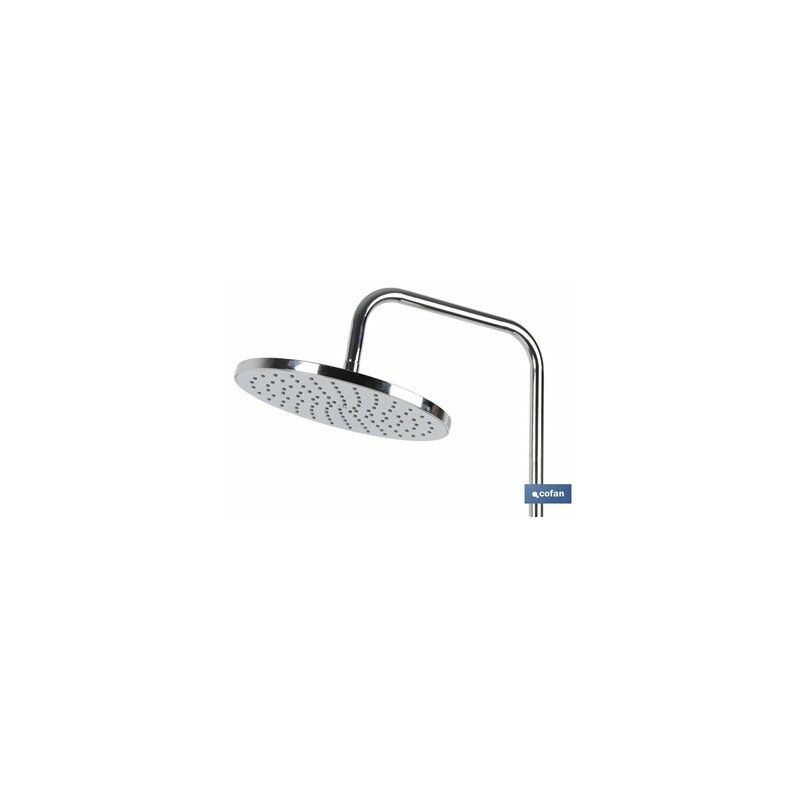 foto del prodotto cofan soffione doccia tondo in ottone 30 cm