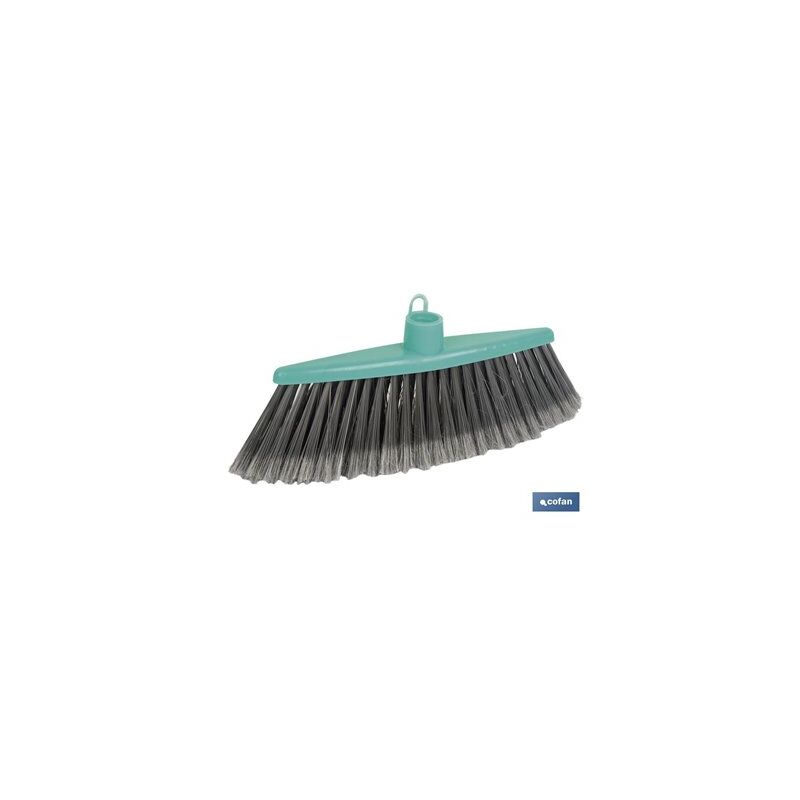foto del prodotto cofan spazzola piumata per piccoli spazi 33x8x9,5 cm colore verde e grigio