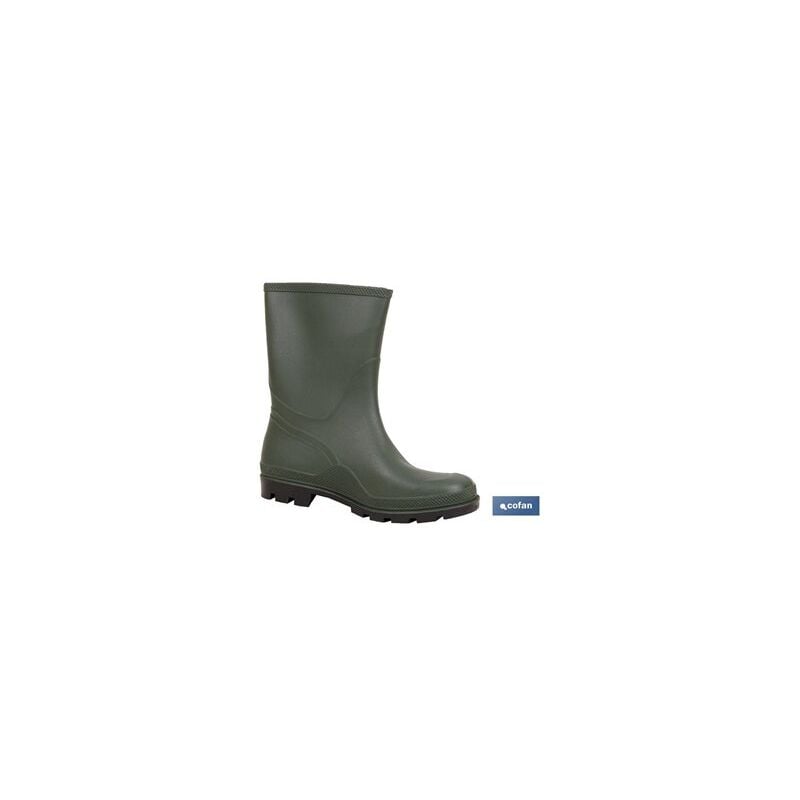foto del prodotto cofan stivale mezzo tondo in pvc verde taglia 47