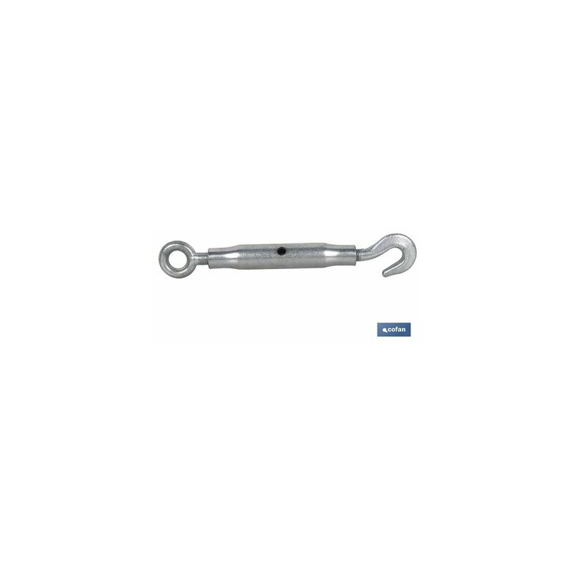 foto del prodotto cofan tenditore tubolare con anello e gancio m 8