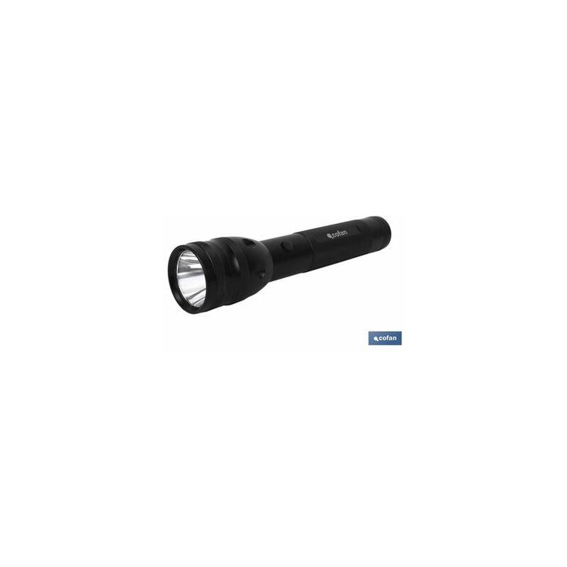 foto del prodotto cofan torcia led in alluminio ad alta potenza 160lm 5,5 x25cm