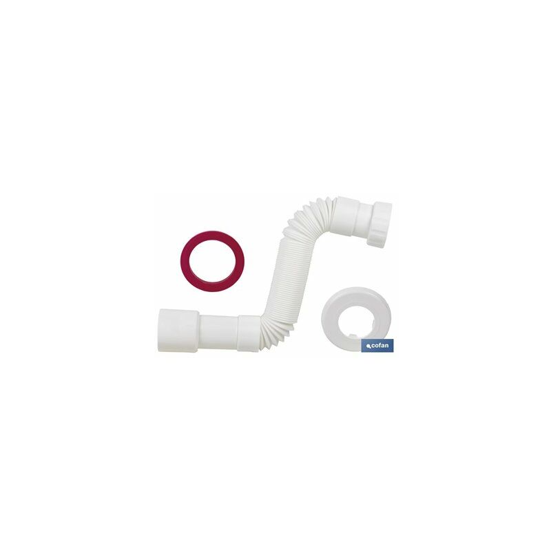 foto del prodotto cofan tubo flessibile bianco 1 1 2 40 50 300 720 mm