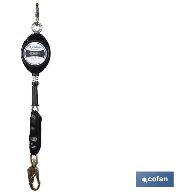 foto del prodotto cofan - utilizzo retrattile anticaduta 7mt horiz. con assorbitore