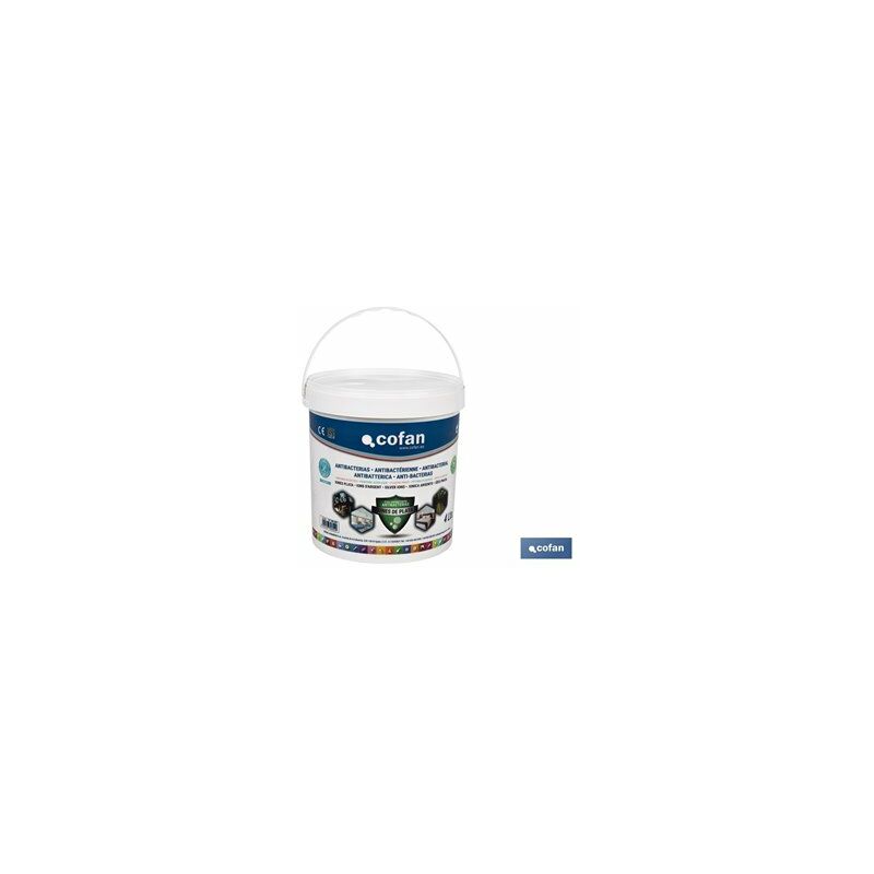 foto del prodotto cofan vernice antibatterica per plastica ioni d argento 4 l
