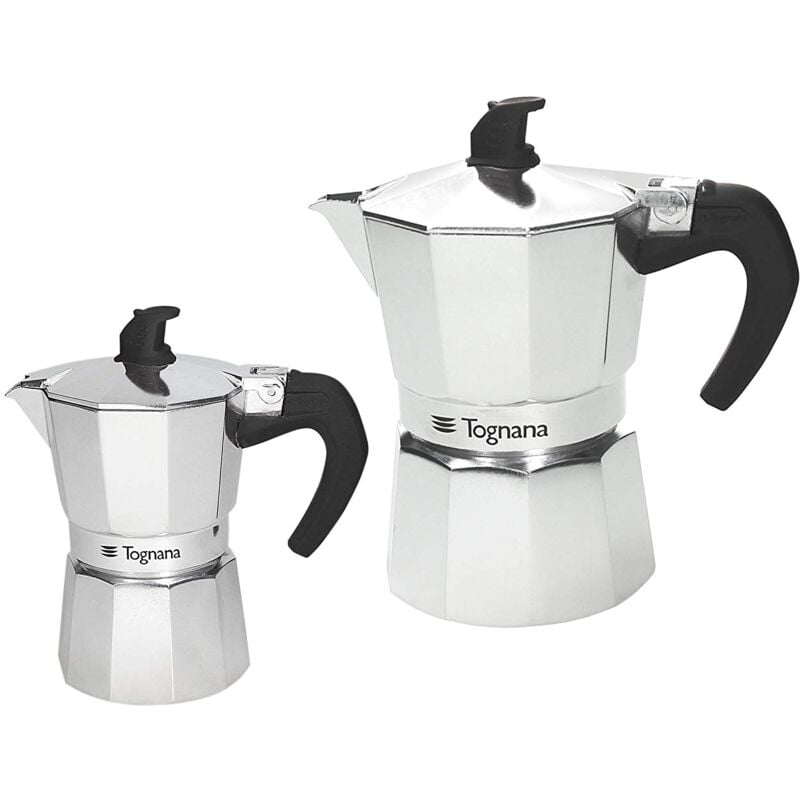 foto del prodotto coffee time black caffettiere moka 1 3 tazze tognana