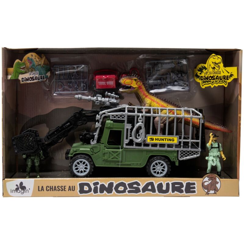 foto del prodotto coffret di dinosauri con accessori