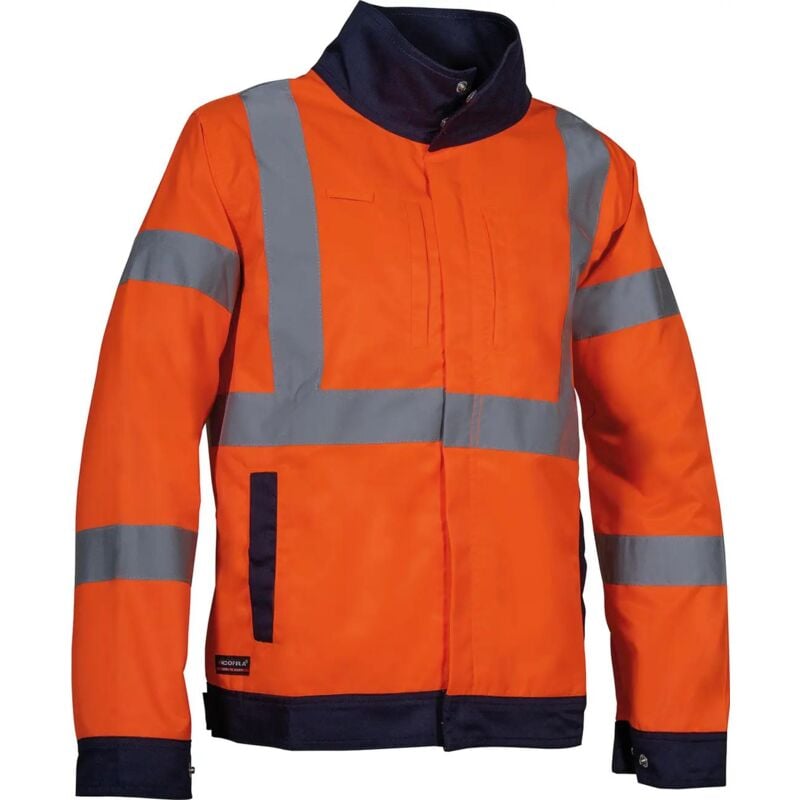foto del prodotto cofra gdaxxl giubbotto da lavoro dazzle arancio xxl