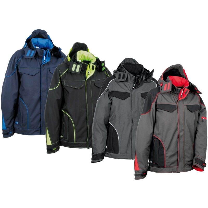 foto del prodotto cofra giubbotto da lavoro softshell tecka 64 eu antracite