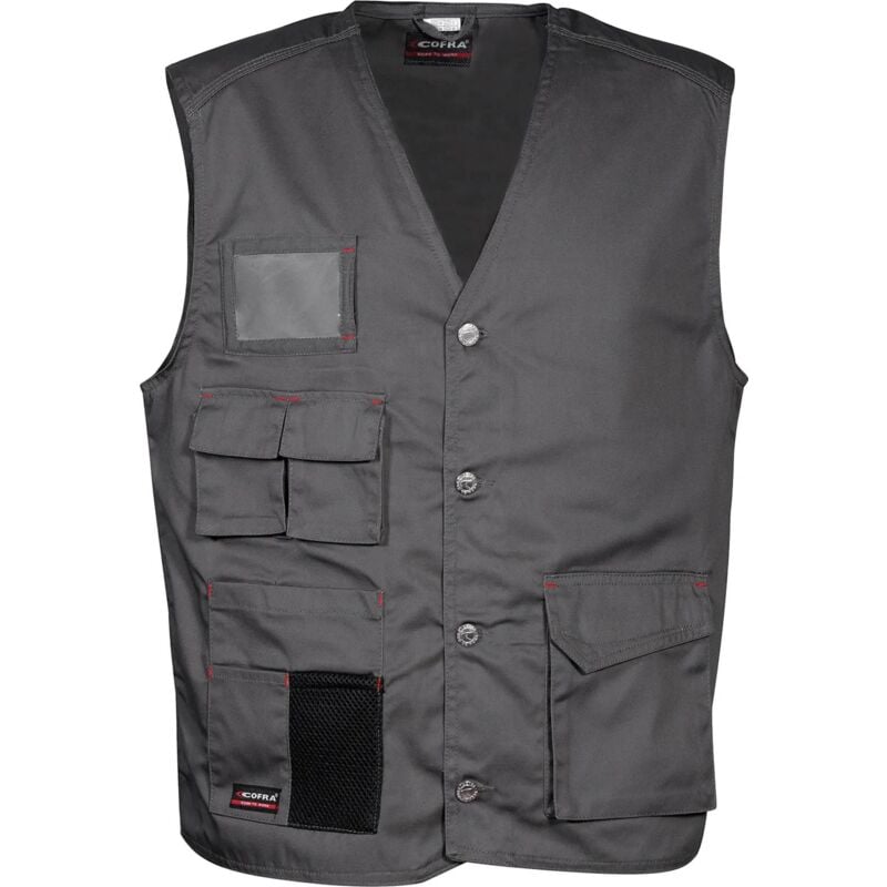 foto del prodotto cofra gmanl gilet monastir antracite l
