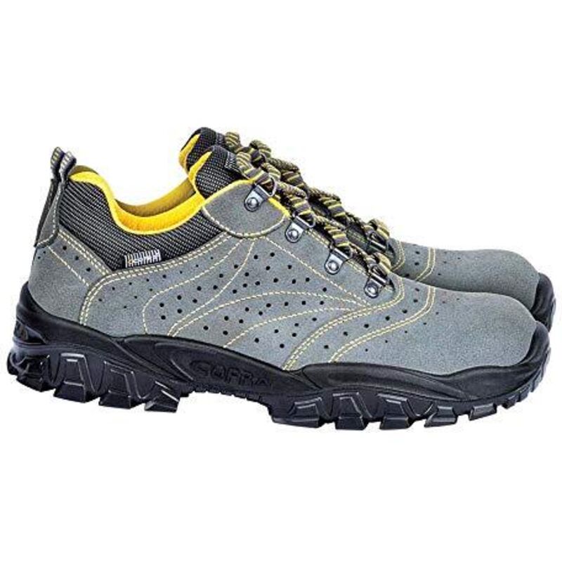 foto del prodotto cofra new tigri s1p, scarpe per sicurezza sul lavoro, uomo,grigio, 42 eu