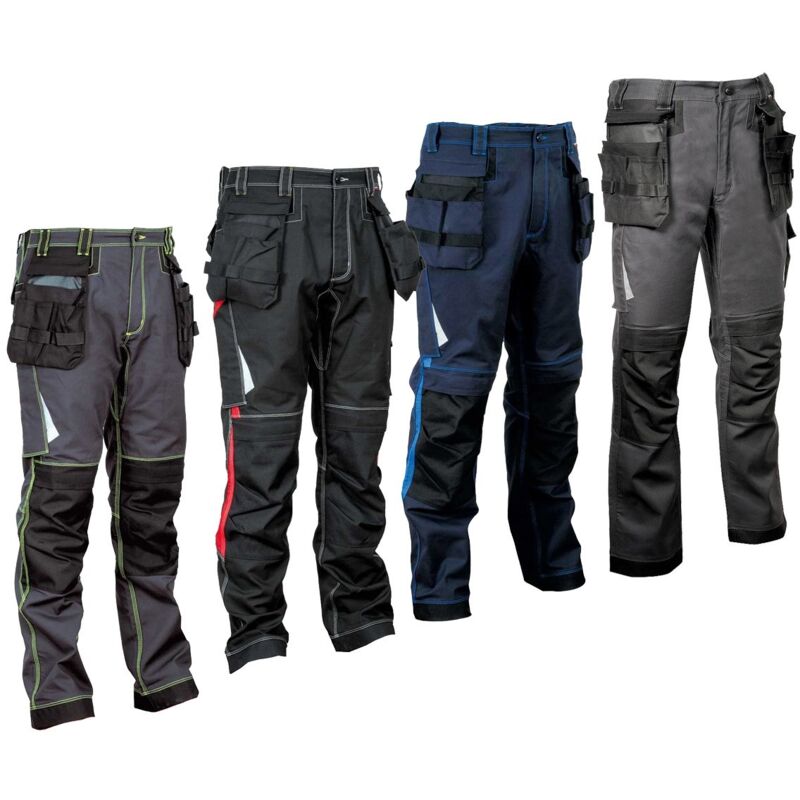 foto del prodotto cofra pantaloni da lavoro gondomar 58 eu nero
