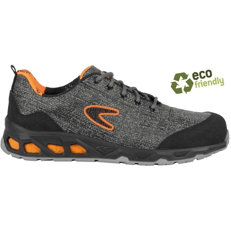 foto del prodotto cofra - scarpe antinfortunistiche reconverted s1p grigio arancione 44