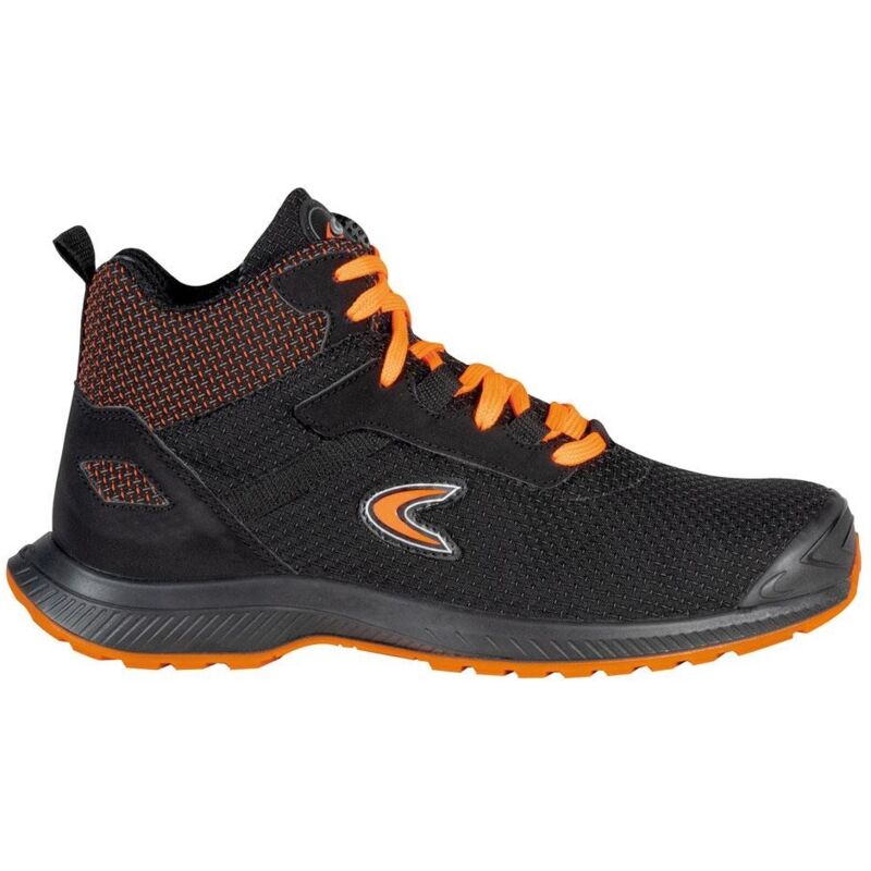 foto del prodotto cofra scarpe antinfortunistiche rushing s3s fo sr nero arancione 47