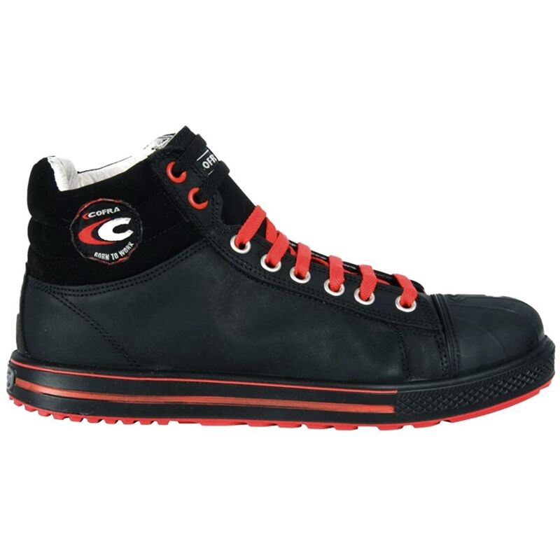 foto del prodotto cofra scarpe antinfortunistiche steal s3 nere con puntale antiabrasione, misura 43 nero