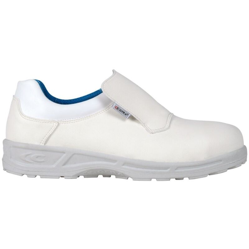 foto del prodotto cofra scarpe cadmo s2 bianche senza lacci, misura 46 bianco panna